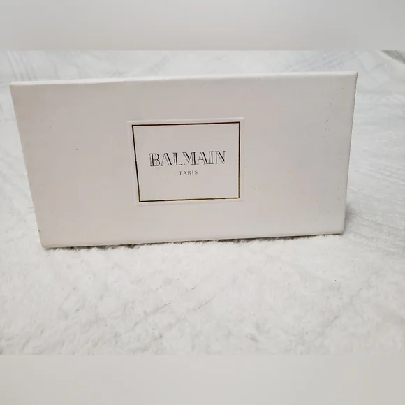 Balmain BL2100 Black Sunglasses Gold Trim display picture 3